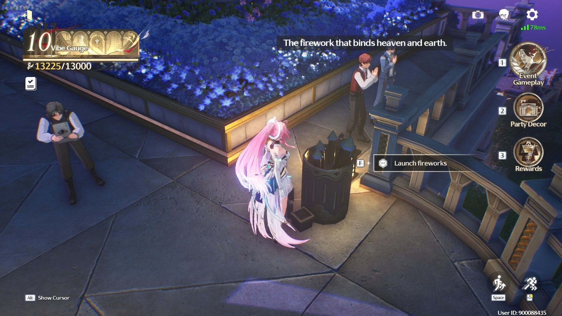 Fireworks (Image via Kuro Games)