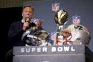 Super Bowl X - Commissioner Roger Goodell Press Conference - Source: Getty