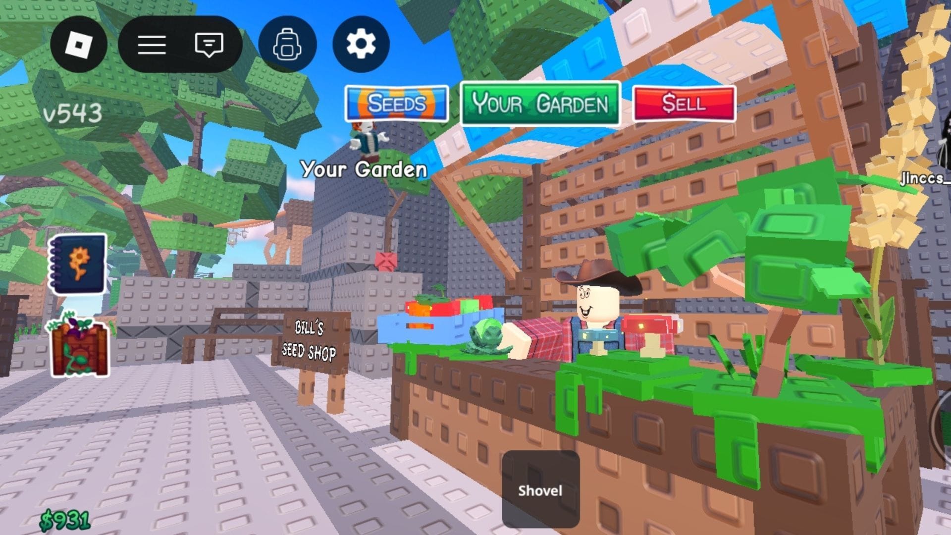Bill's Seed Shop (Image via Roblox)