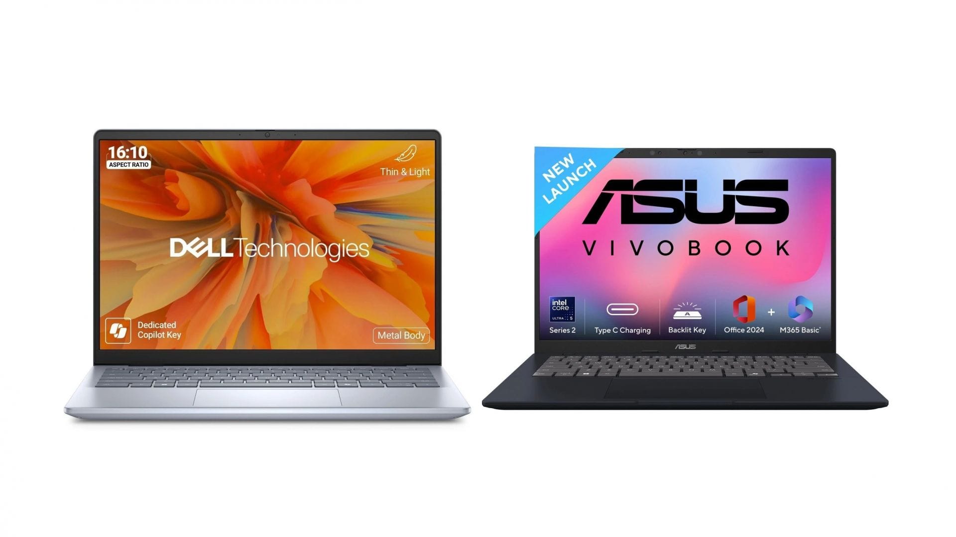 Dell Inspiron 14 5445 vs ASUS Vivobook 14 (2025): Which is the better ...