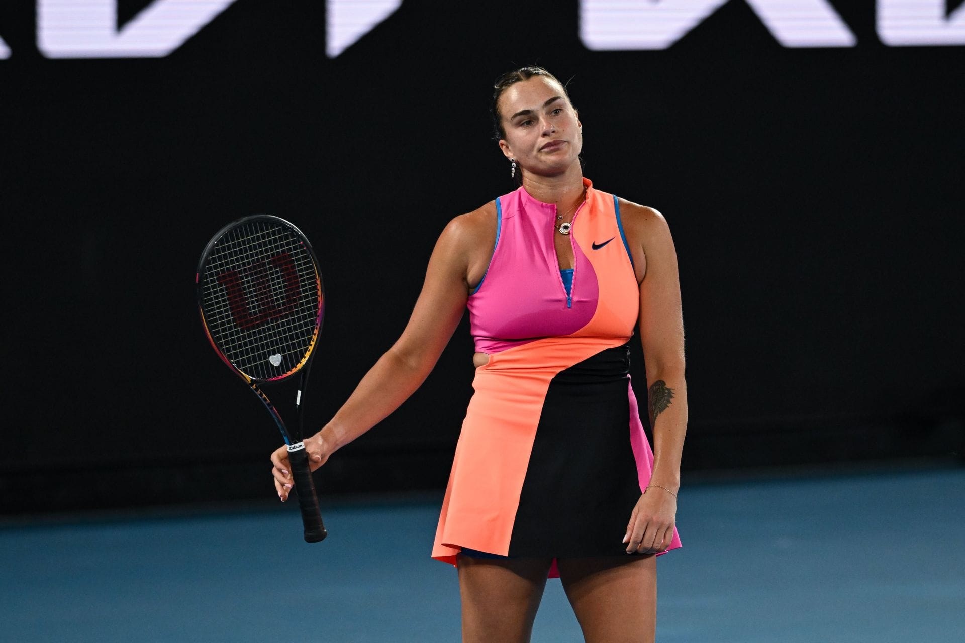 Belarusian Aryna Sabalenka faces brutal criticism from fans after partnering with Russian rapper openly supporting war against Ukraine