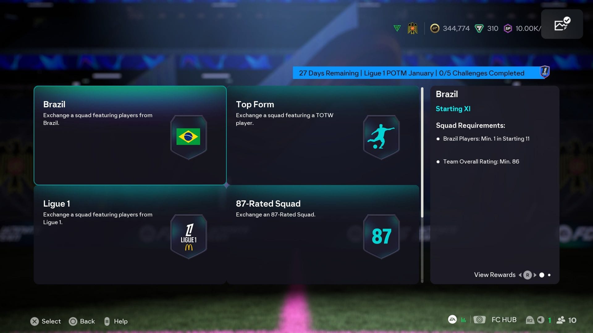 The requirements (Image via EA Sports)