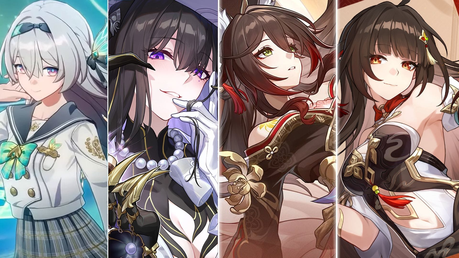 Rappa, The Dahlia, Fugue, Lingsha (Image via Sportskeeda Gaming/HoYoverse)