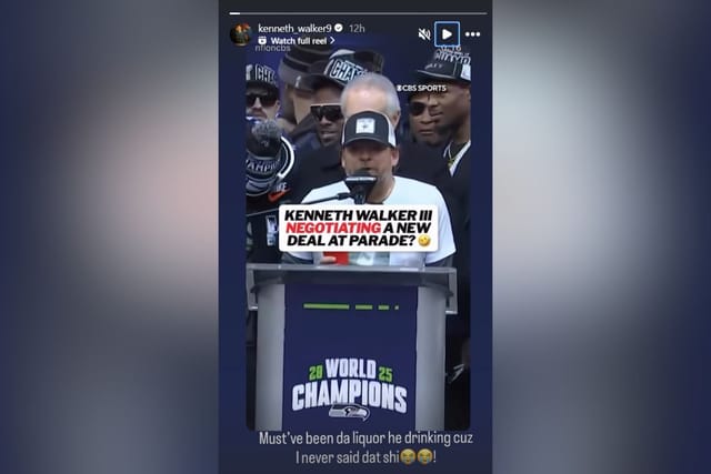 Image Credits - Kenneth Walker Instagram