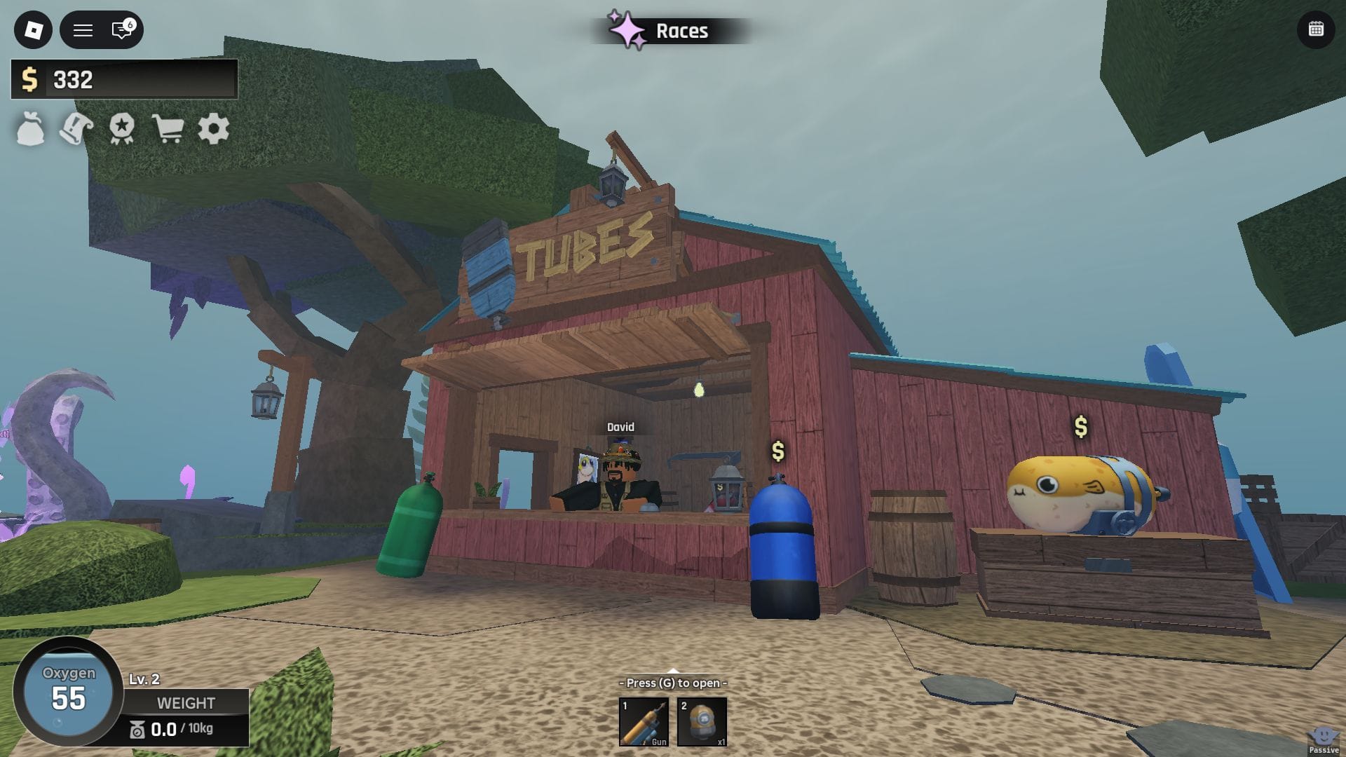 Pipes can be purchased or obtained through quests (Image from Roblox)