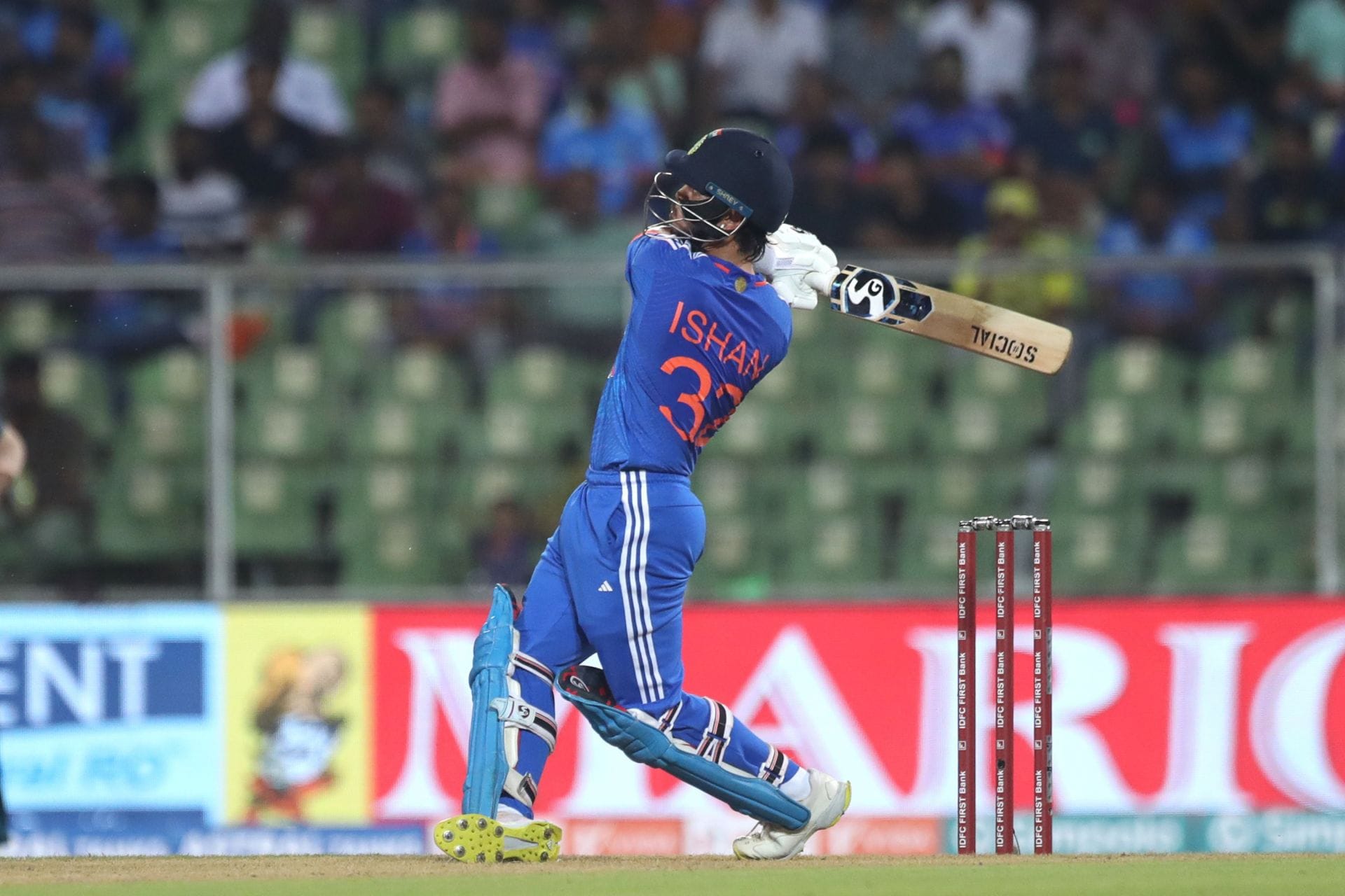 Ishan Kishan scored 42 balls on his maiden T20I. Source: Getty