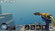 Catching fish in the game (picture from Roblox)