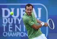 Medvedev at the Dubai Duty Free Tennis Championships (Image Source: Getty)