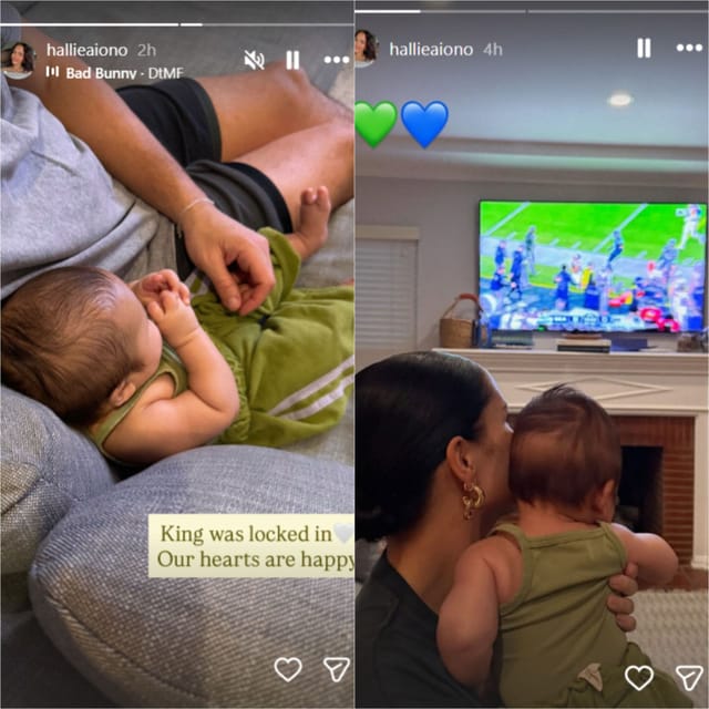 Puka Nacua's ex-GF Hallie Aiono teases new mystery man while enjoying Super Bowl LX 1y year after breakup with Rams WR