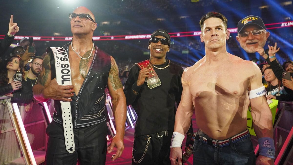 John Cena Confirms What Happened To His WWE Storyline With The Rock & Travis Scott John Cena Confirms What Happened To His WWE Storyline With The Rock & Travis Scott