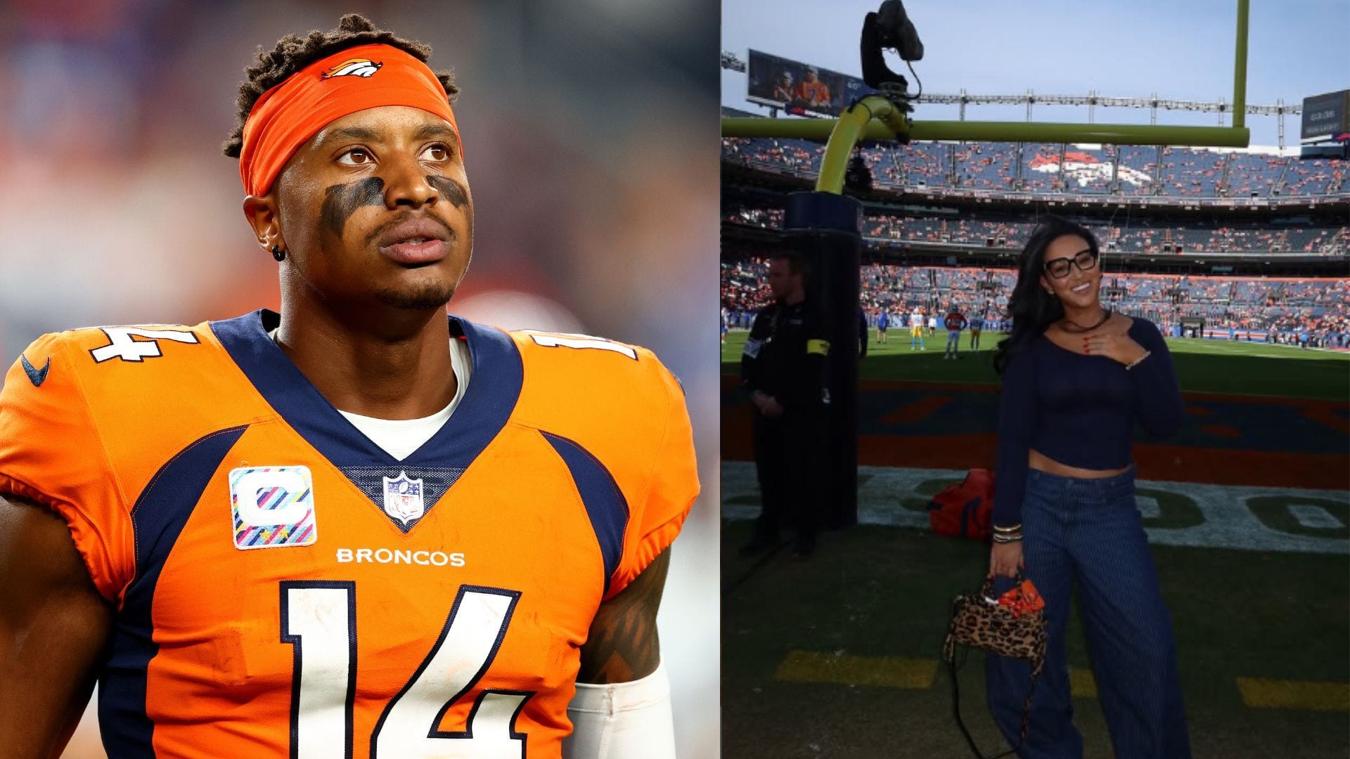 Courtland Sutton's wife Brea shows support for Bad Bunny after Super ...