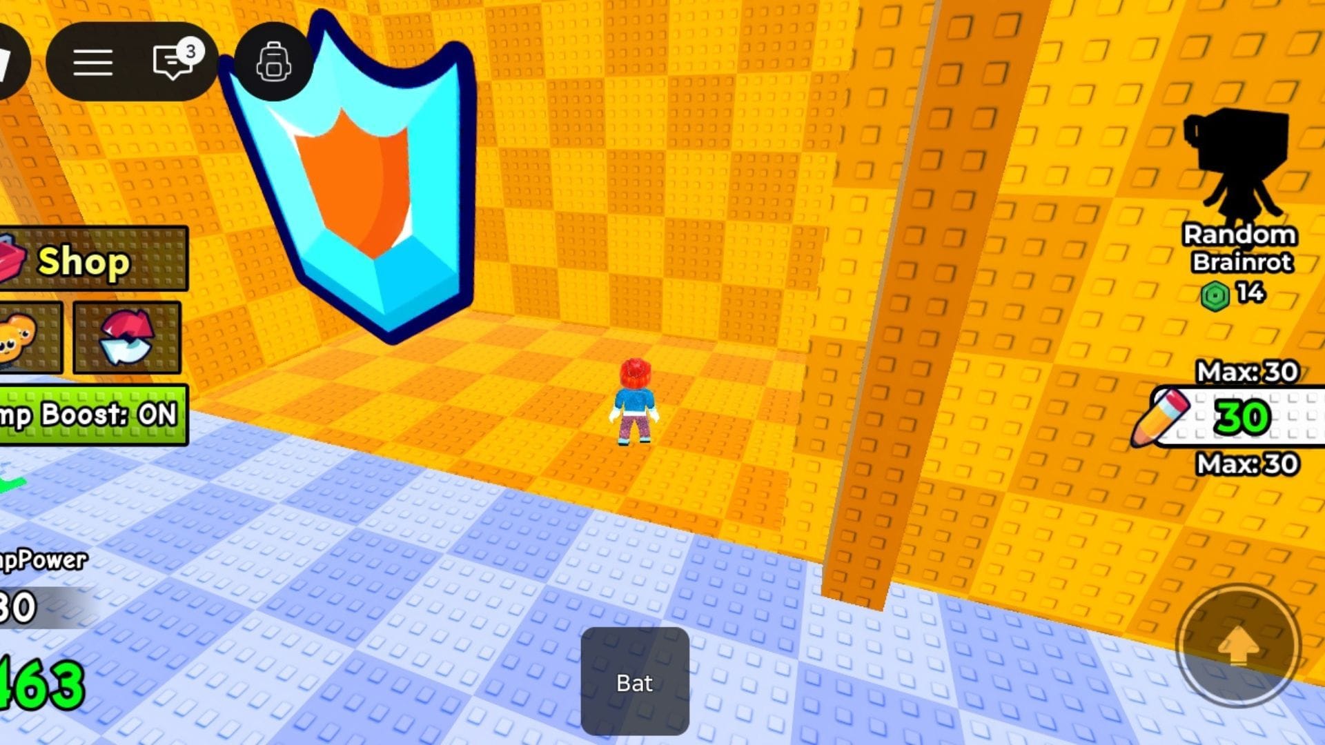 Hiding from obstacles (Image via Roblox)