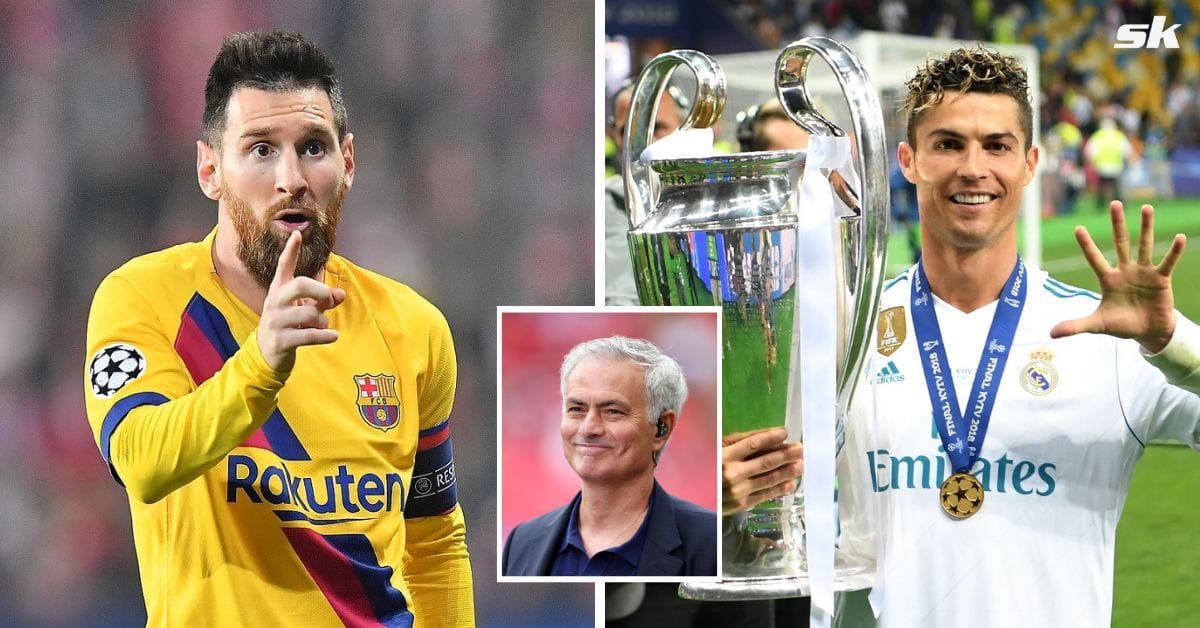 “It’s harder to be Cristiano Ronaldo than Lionel Messi” - When Jose ...