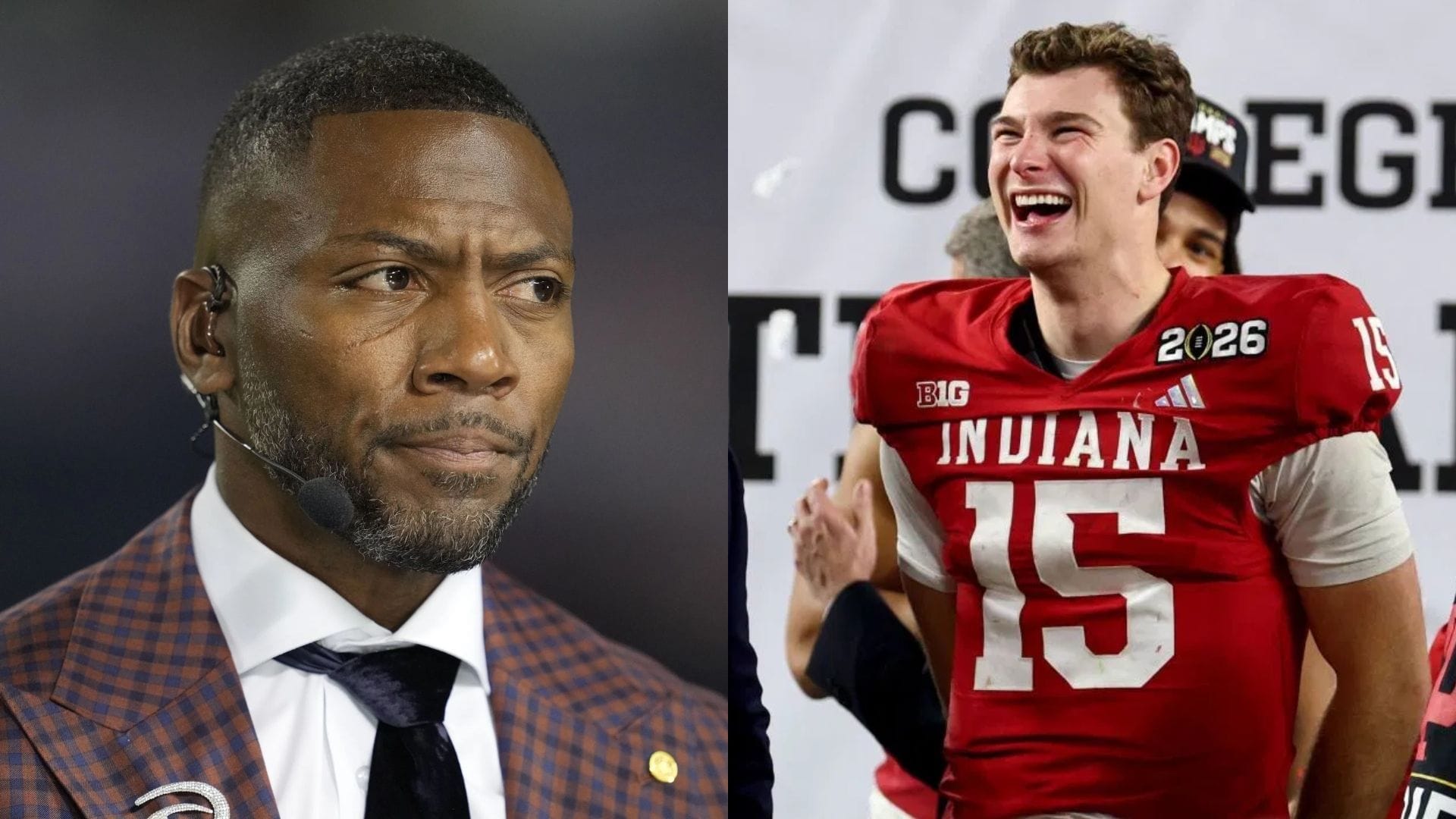 Ryan Clark denies viral accusation tied to Fernando Mendoza combine decision - via Getty/CMS