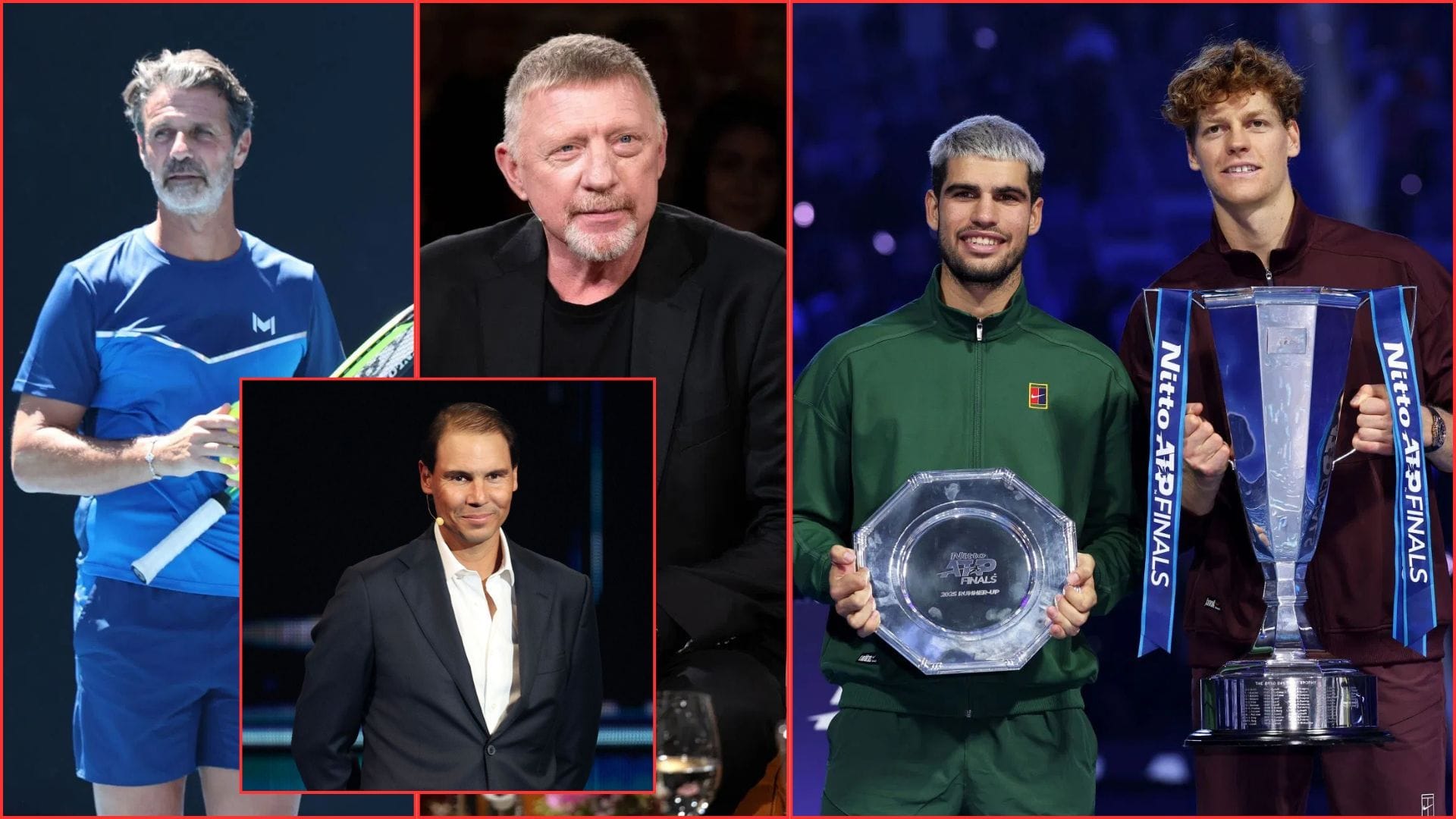 "You're alone": After Rafael Nadal, Boris Becker gets into heated argument with Patrick Mouratoglou amid Carlos Alcaraz-Jannik Sinner comparison drama