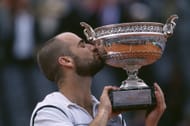 Andre Agassi at the 1999 French Open - Image source: Getty