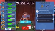 Gunslinger in the Class Shop (Image via Roblox)