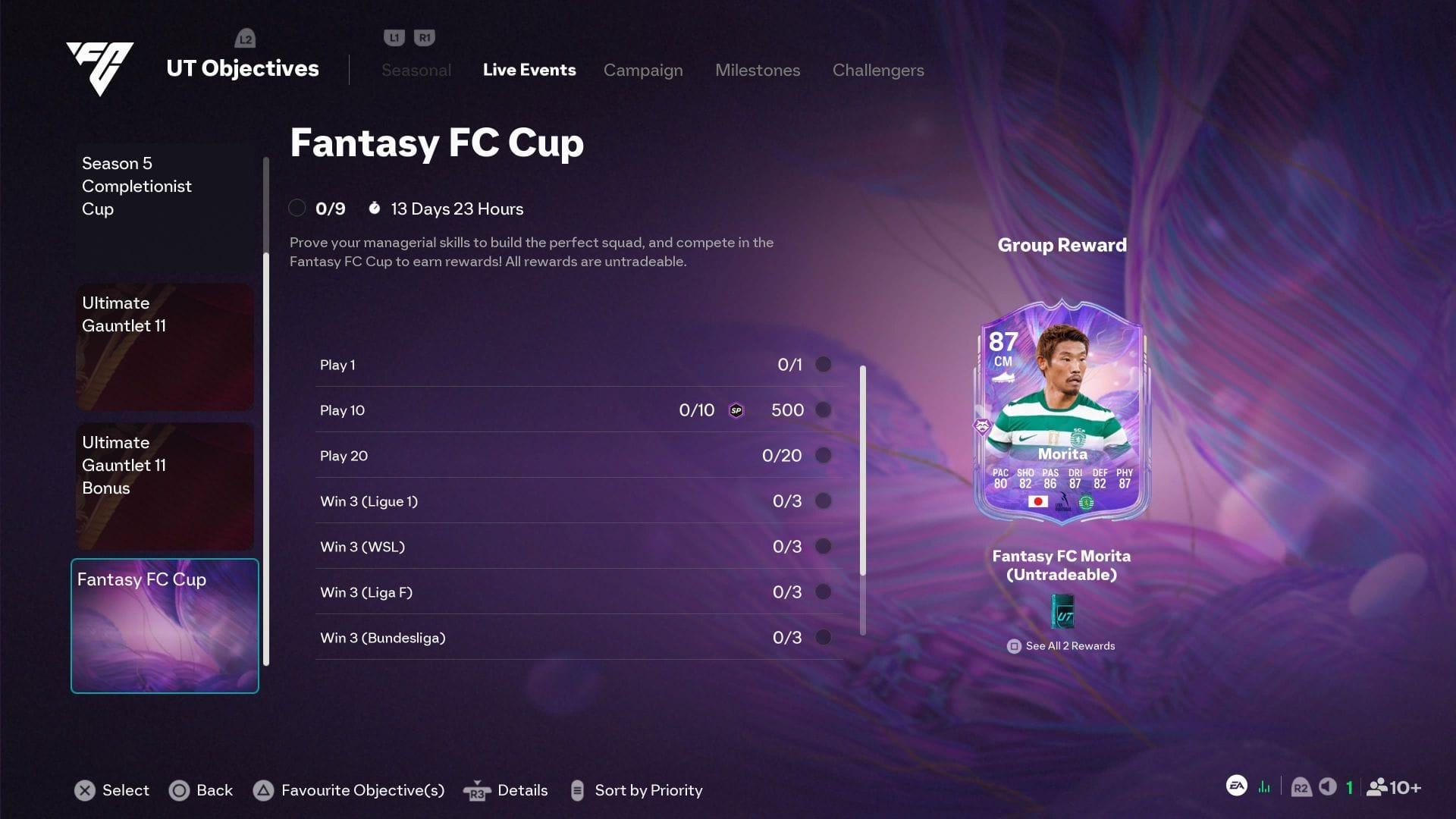 The objective (Image via EA Sports)