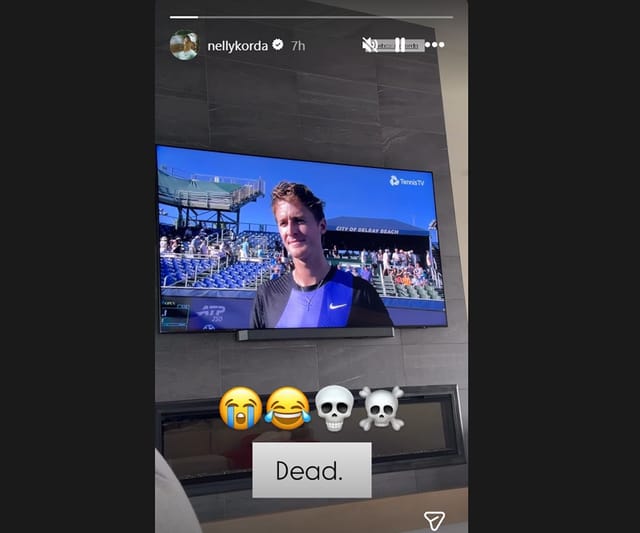 Nelly Korda reacts to brother Sebastian Korda’s witty comeback after interviewer’s hilarious error