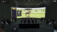 Horse racing in GTA Online gambling games (Image via Sportskeeda Gaming || Rockstar Games)