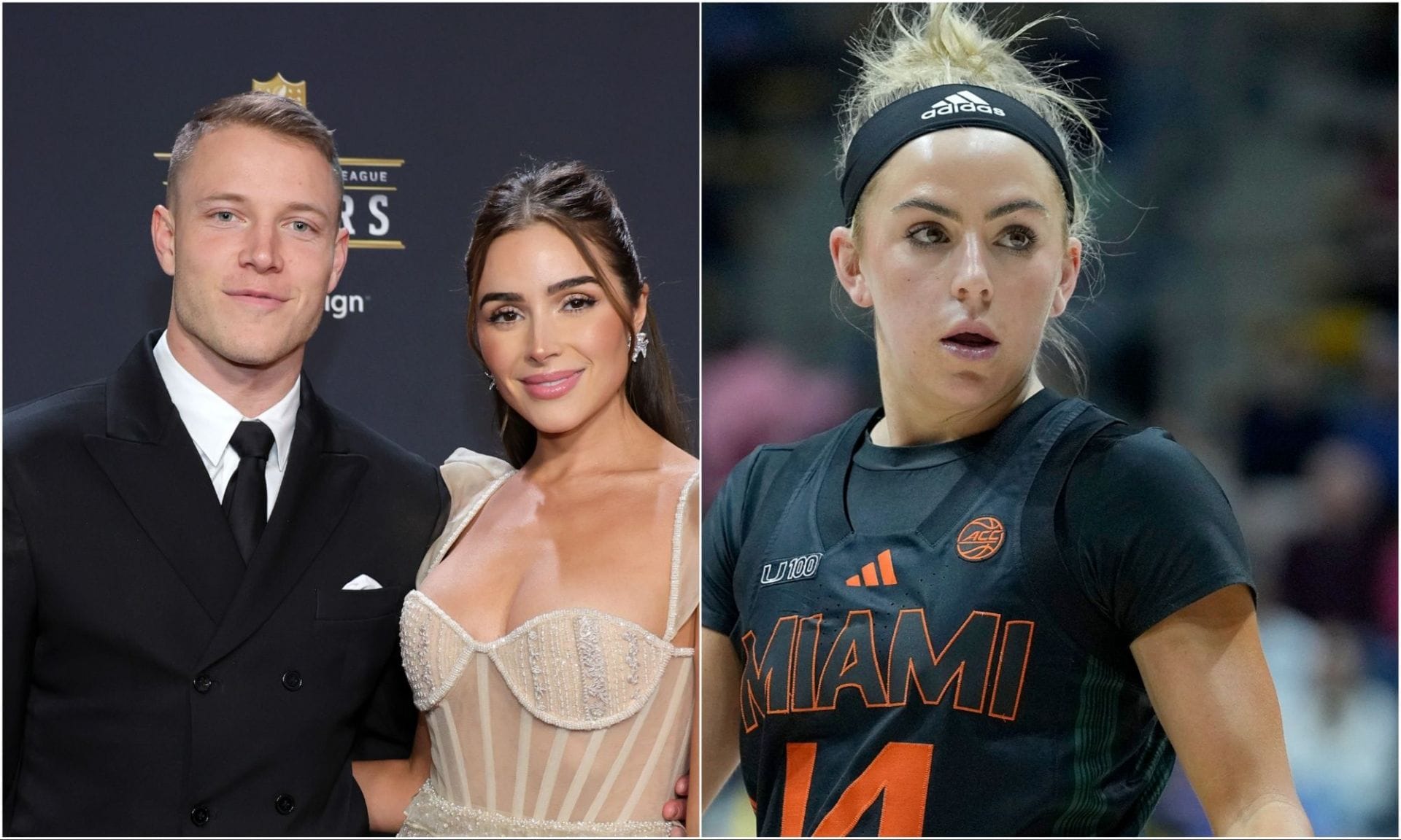 Christian McCaffrey’s wife Olivia Culpo draws 2-word reaction from Haley Cavinder over white bikini snaps from Mexican vacay
