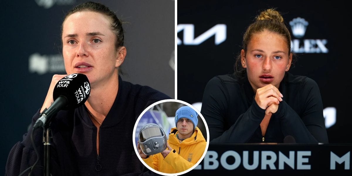 Ukraine's Elina Svitolina & Marta Kostyuk make feelings clear after Vladyslav Heraskevych gets disqualified in Winter Olympics over helmet controversy