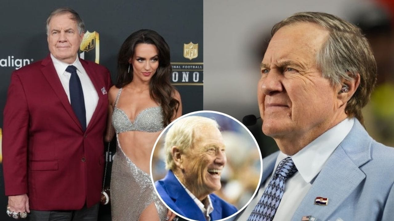 Bill Belichick and Jordon Hudson