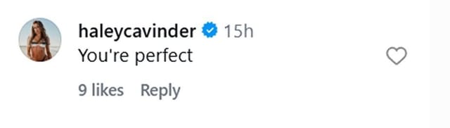 Christian McCaffrey’s wife Olivia Culpo draws 2-word reaction from Haley Cavinder over white bikini snaps from Mexican vacay (IG/@oliviaculpo)