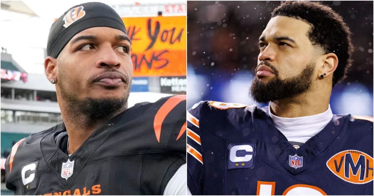 Caleb Williams takes shot at Ja&rsquo;Marr Chase after Bengals WR forgets Bears QB&rsquo;s name on Pat McAfee show