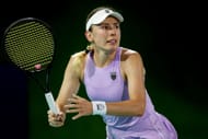 Ekaterina Alexandrova at the Abu Dhabi Open 2026. (Photo: Getty)
