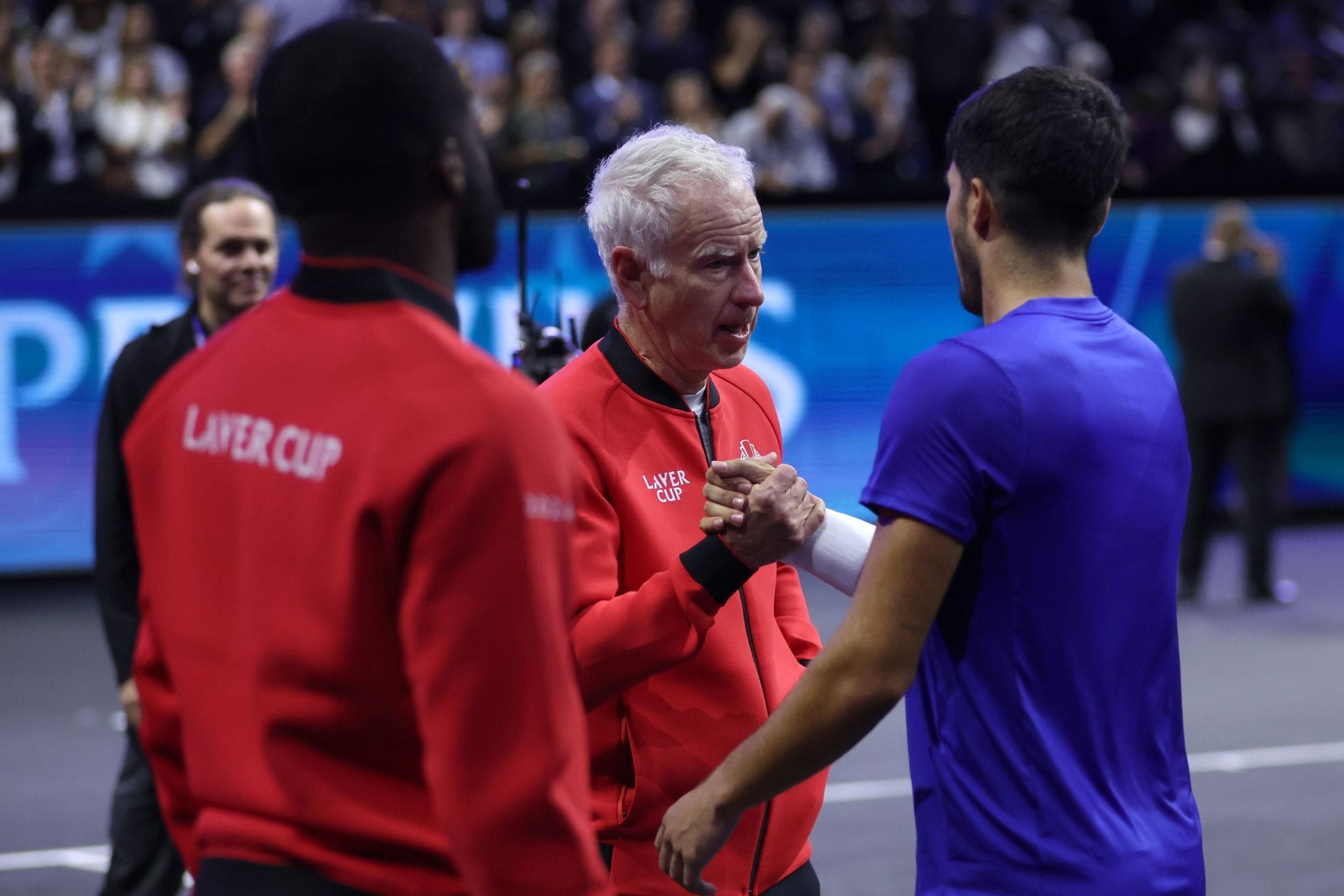 McEnroe and Alcaraz at the 2024 Laver Cup (Image: Getty)