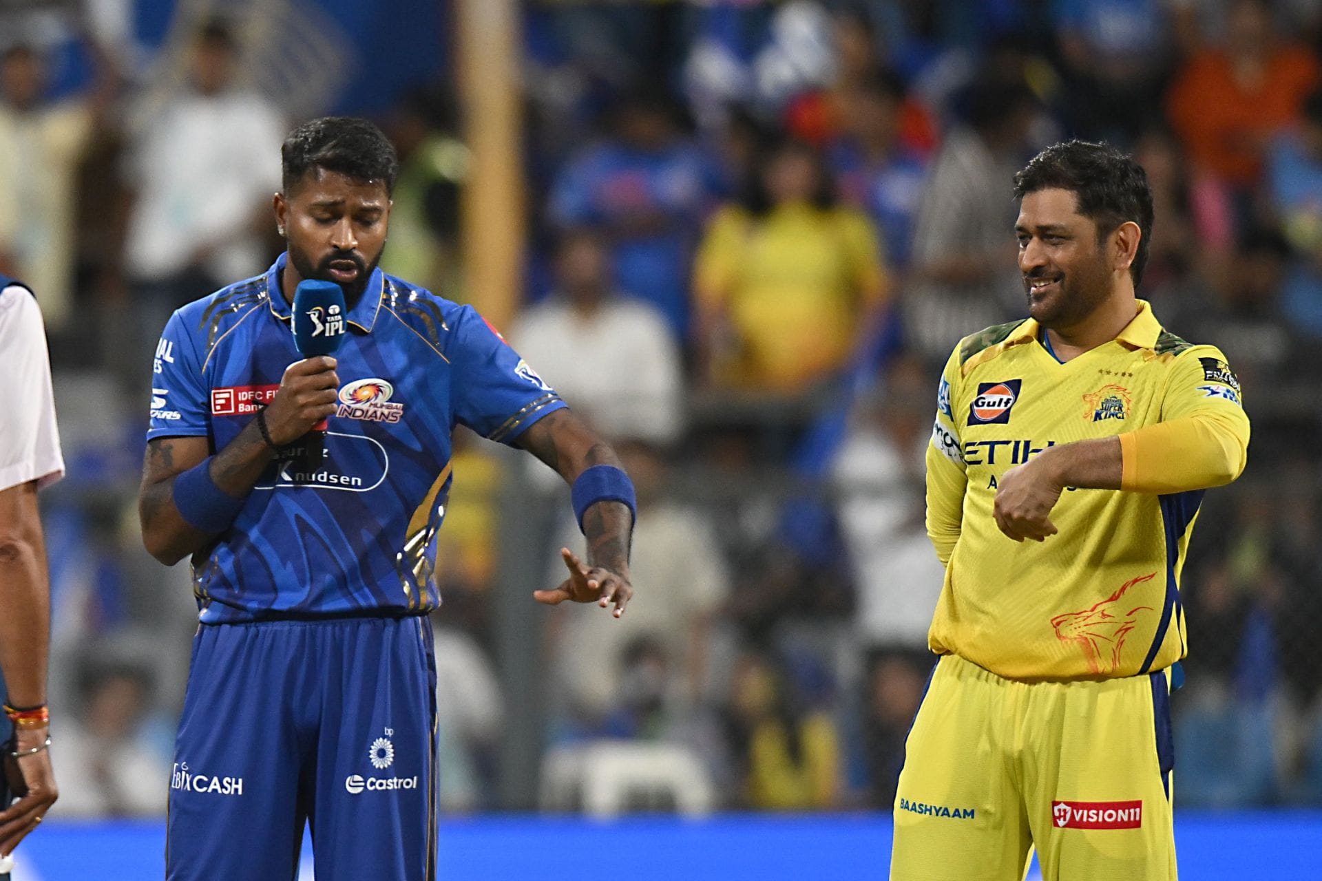 Hardik Pandya and MS Dhoni have maintained an excellent relationship over the years [Source: Getty]