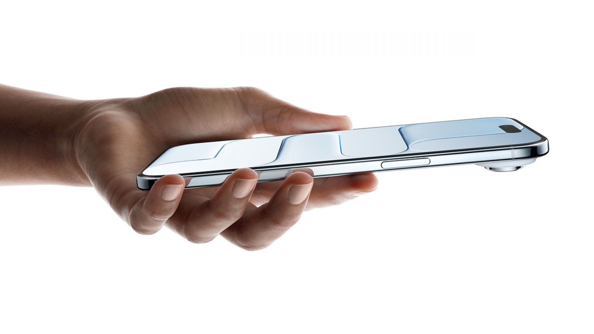 The iPhone Air is really thin (Image via Apple)