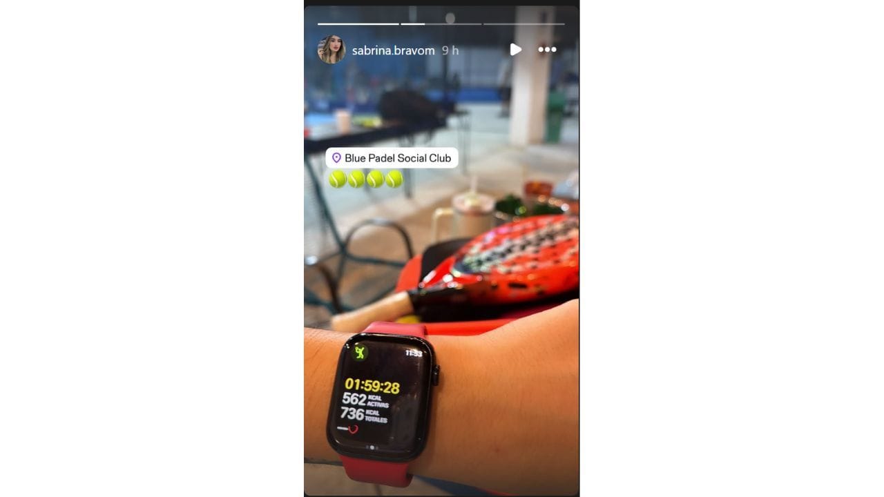 Sabrina s pametnim satom