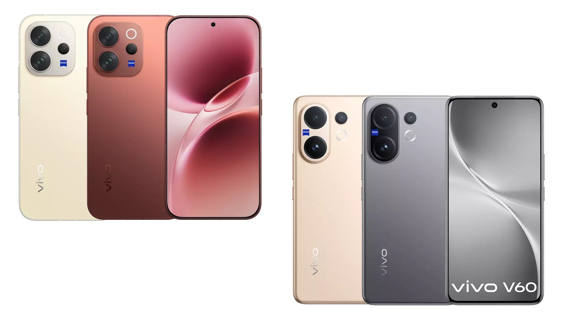 The Vivo V70 vs Vivo V60 are excellent mid-range smartphones (Image via Vivo)