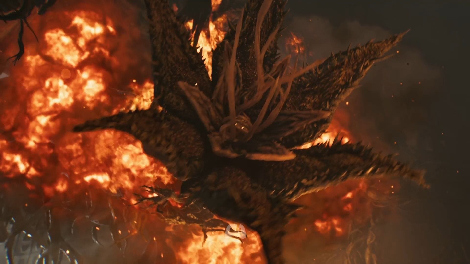 Shooting a truck full of explosives to defeat the Mega Factory (Factory 43) in Resident Evil Requiem (Image via Sportskeeda Gaming || Capcom)