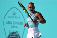 Sara Bejlek at the Abu Dhabi Open 2026. (Photo: Getty)