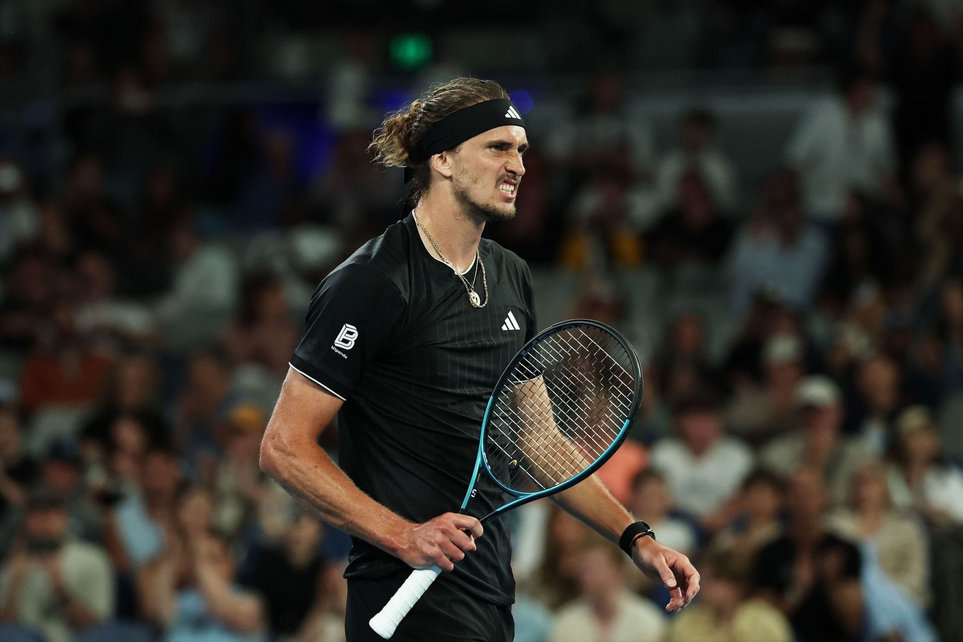 Alexander Zverev at the Australian Open 2026. (Photo: Getty)