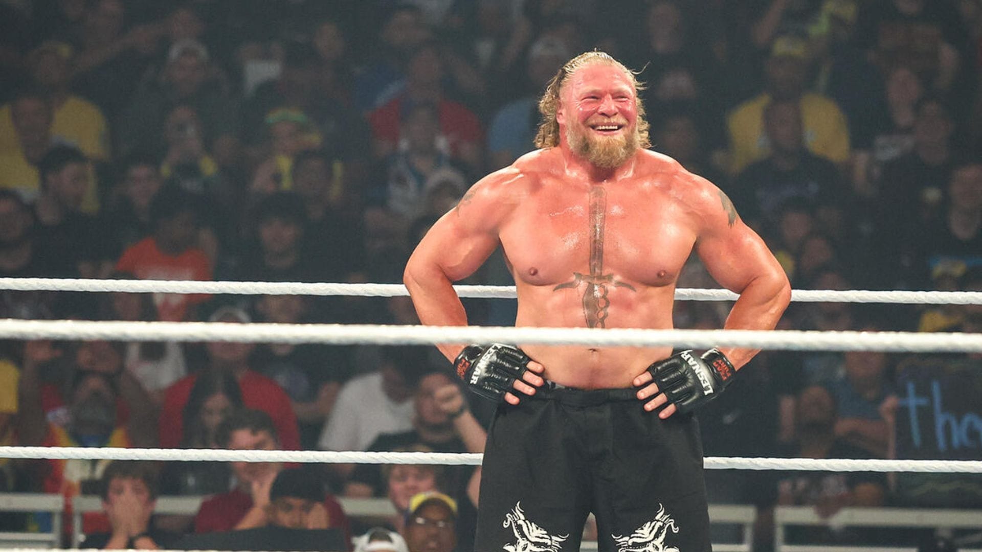 WWE veteran not excited with Brock Lesnar's rumored WrestleMania ...