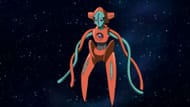 Deoxys as seen in the anime (Image via The Pokemon Company)