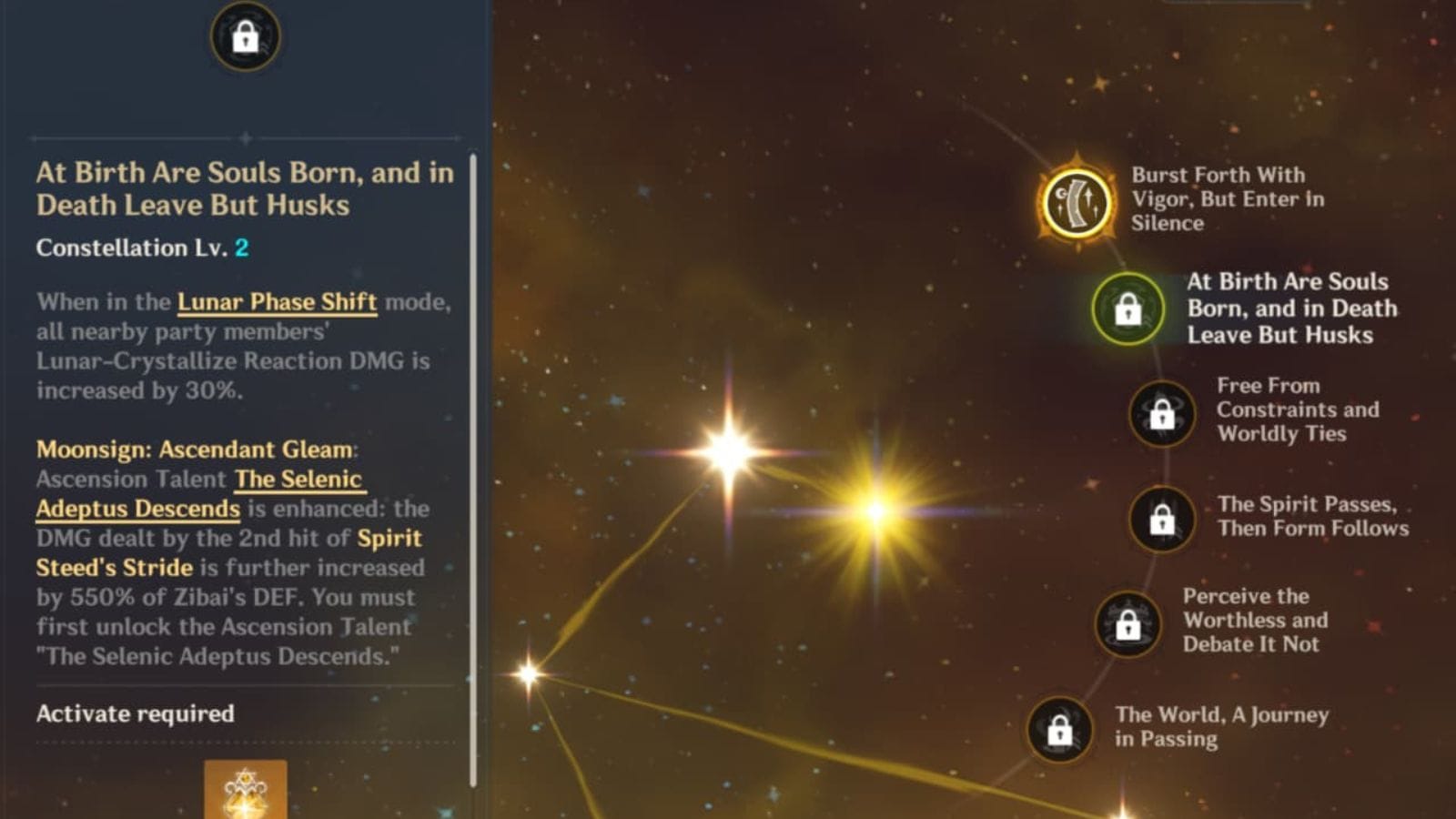 Purple and white constellation 2 in 