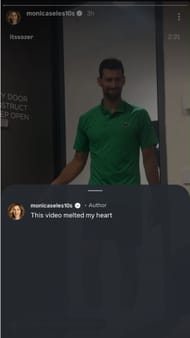 via @monicaseles10s on Instagram