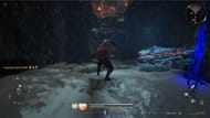 Use the platforms to your right to climb up to the archway (Image via Koei Tecmo || YouTube@WoW Quests)