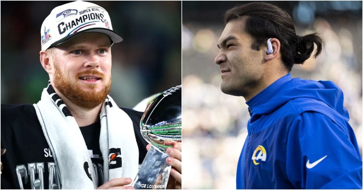 Puka Nacua seemingly mocks Sam Darnold as $100.5M QB leads Seahawks to 29-13 Super Bowl win vs. Patriots