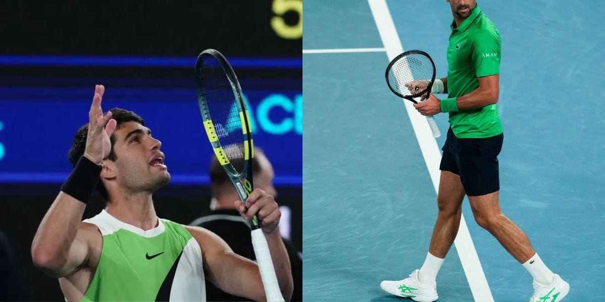 "It's unfair" - Carlos Alcaraz gets into heated argument after roof closure in Australian Open final vs Novak Djokovic