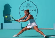 Sara Bejlek at the Abu Dhabi Open 2026. (Photo: Getty)