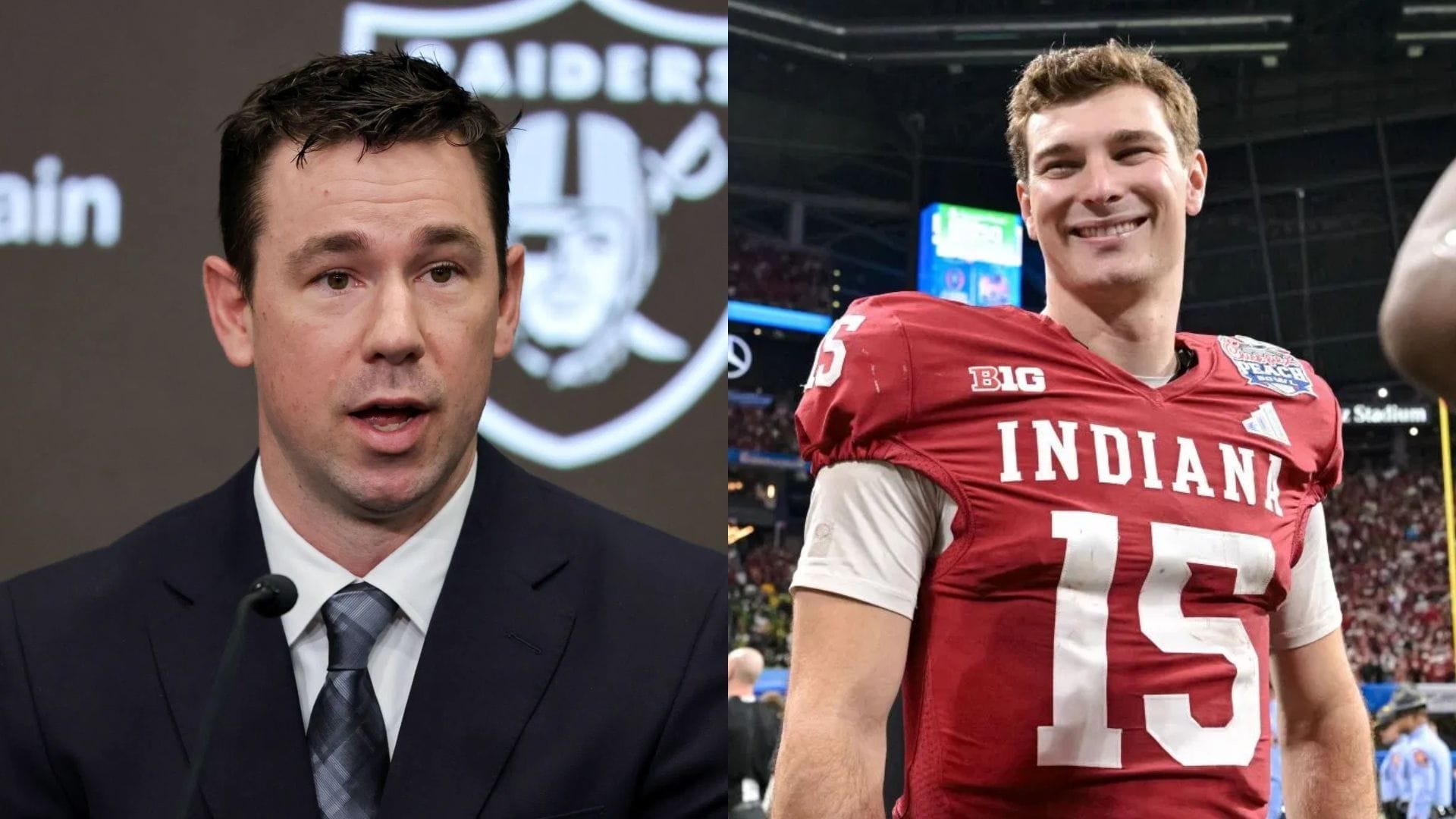 Klint Kubiak shares thoughts on potentially having Fernando Mendoza as QB - via Getty/CMS