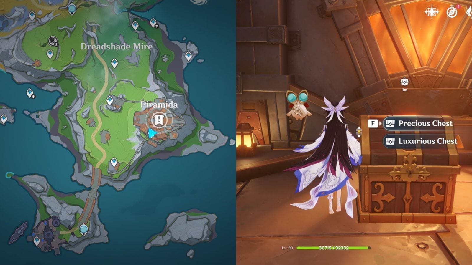 Precious chest 10 in Voidsea Outlook (Image via HoYoverse)