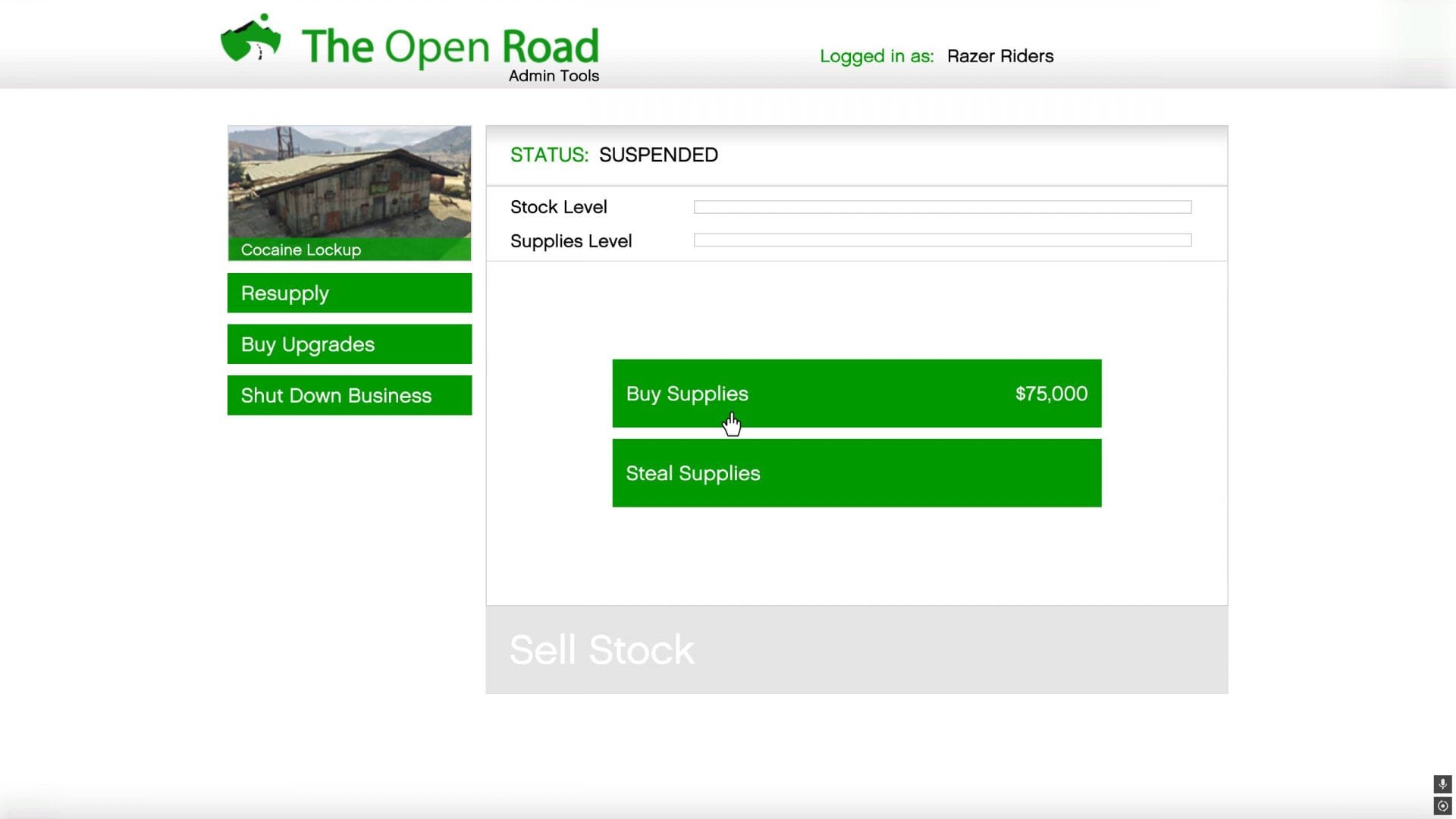 Buying supplies will save you a lot of time (Image via Sportskeeda Gaming || Rockstar Games)