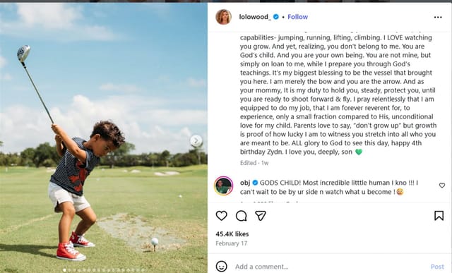 Odell Beckham Jr. reacts to ex-girlfriend Lauren Wood&rsquo;s heartfelt post on their son&rsquo;s birthday